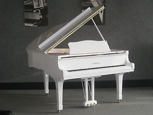 Yamaha Flügel C 3  weiß , sehr schöner u. guter Flügel von  REHA-PIANO-AURICH