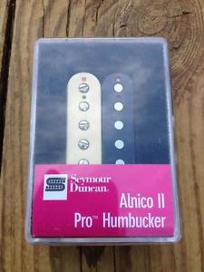 NEW Seymour Duncan APH-1n Alnico II Pro Humbucker Pickup Neck Zebra 11104-01-Z