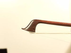 Fine Old Cello Bow stamped W E .... (?)