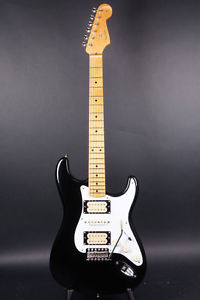 Fender USA Dave Murray Stratocaster Black Electric Guitar w/HardCase Used #U321