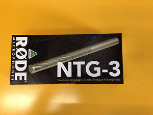 New Rode NTG-3 Condenser Shotgun Microphone Video Mic NTG3