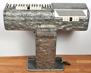 VERY RARE Bonvicini Pianaccord Electric Standing Accordion Piano WORKS GREAT!