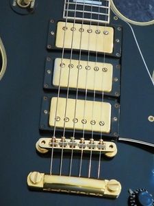 Gibson 89 Les Paul Custom 35th Anniversary Black Beauty Used  w/ Hard case