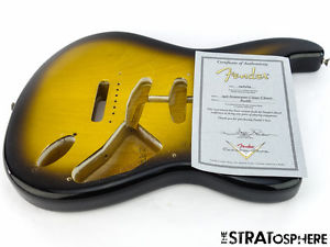 Fender USA Custom Shop '56 Closet Classic Stratocaster BODY 2 Color Sunburst