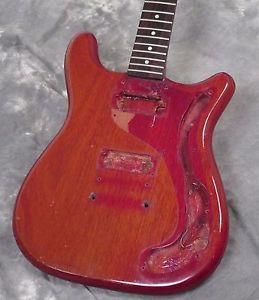 1964 Epiphone Wilshire Project Vintage Guitar Husk Cherry Gibson Coronet