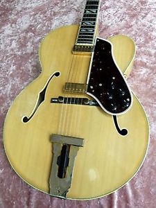 Free Ship Ibanez 2461 Natural Johnny Smith 1977 Vintage Guitar with Gig case