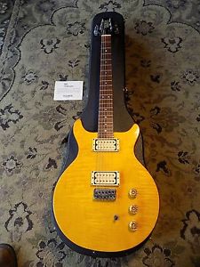 1980 Hamer Special electric guitar AMBER ONE PIECE FLAMETOP vintage USA ohsc