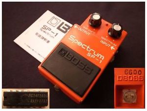 Very Rare!! BOSS Sp-1 Spectrum Guitar Effect Pedal Made In Japan w/Tracking F/S