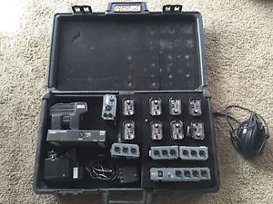 PortaCom (Anchor Audio) Wired Intercom Broadcast Com System Package 8 Users