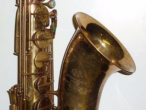 .Vintage 1950'S SML STRASSER MARIGAUX PARIS FRANCE TENOR Saxophone Rev. C