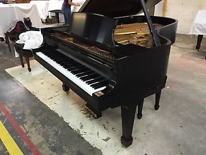 BEAUTIFUL STEINWAY & SONS MODEL B  EBONY GRAND PIANO MADE IN 2015
