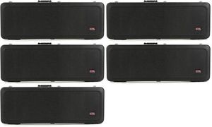 Gator Deluxe ABS Molded Case - Double-cutaway Electric ... (5-pack) Value Bundle