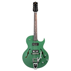 LH-306T Cutaway Archtop Guitar w/Bigsby Green