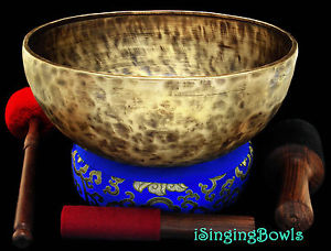 New Tibetan Singing Bowl: Jambati 11 3/4", Contemporary, G#-4 & D#-10. VIDEO
