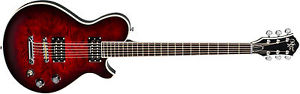 Michael Kelly Patriot Baritone Trans Red Burst