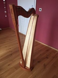 Böhmische Hakenharfe, Wanderharfe