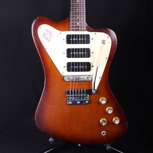 1966 Gibson Firebird III Non Reverse Electric Guitar - OHSC (SKU 6033)