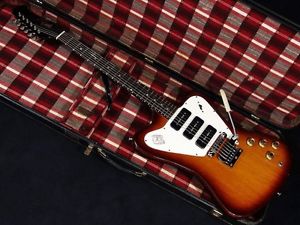 Gibson Firebird iii Non-Reverse Sunburst 1965 Brown w/hard case F/S #X1401