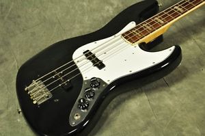 Fender made 1977 Jazz Bass Black / R Electric Free Shipping