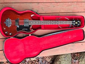 1966 Gibson EB-0 Bass Cherry w/orig Case