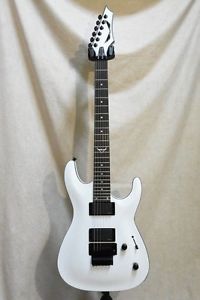 Dean Custom 550 Series Floyd Metallic White Used Guitar #g1682