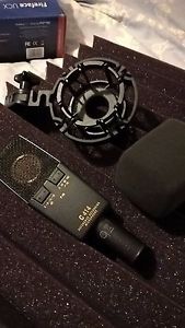 akg c414xl2 studio mic and original cradle immaculate used on a project