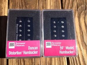 NEW Seymour Duncan Distortion SH-6B & SH-1 59 Model BLACK 4 Conductor Pickup Set