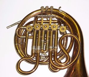 Rare Vintage GEBR ALEXANDER MAINZ Double french horn Made in Germany