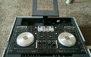 numark ns6 dj controller With Osdessy flight case