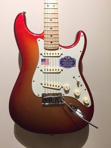 BRAND NEW Fender American Deluxe Stratocaster Sunset Metallic 2013
