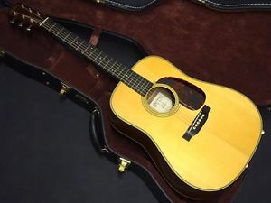 Martin D-28 Marquis NAT w/hard case Free shipping Guiter Bass From JAPAN #X1414