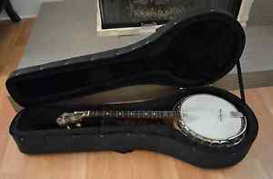 Vintage 1920's Ludwig Dixie 4 String Banjo