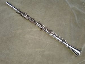 Vintage, very RARE, Wm. S Haynes sterling silver A , "A" Clarinet thermoclarinet