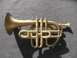 EXTREMELY RARE FRENCH CORNOPEAN by GUICHARD made around 1827! STOELZEL VALVES