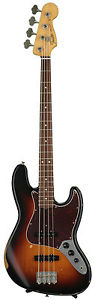 Fender Road Worn '60s Jazz Bass J-Bass Made in Mexico MIM - 3-Color Sunburst