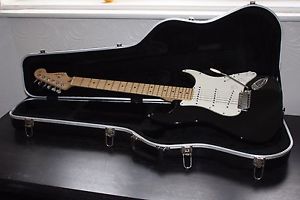 FENDER USA STANDARD STRATOCASTER 60TH ANNIVERSARY BLACKIE OHSC GREAT CONDITION