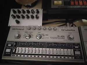 roland tr 606 perfect with analog kit for automation tune decay sweep like 909