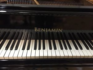 Personalised Black High Gloss Baby Grand Piano