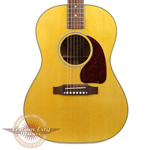 Used Gibson LG-2 LG2 American Eagle Acoustic Electric Guitar Antique Natural