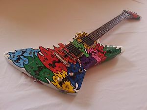 LMK guitar designs Boutique custom made guitar. Handmade.