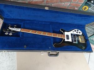79 Vintage Rickenbacker Model 4001 Electric Bass Guitar 1979  with Case SF-3026