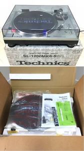 TOP MINT SL-1200 MK6 Turntable with Box Free Ship