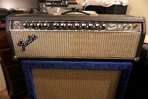 Fender Twin Reverb II Head 105 Watts All Tube 1980's Rivera