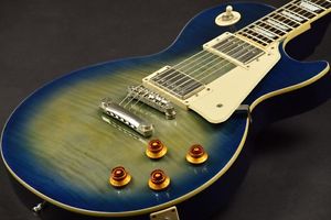 Epiphone Les Paul Standard Pro Trans Blue Electric Free Shipping