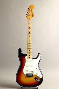 Fender Stratocaster Sunburst 1975 Used  w/ Hard case