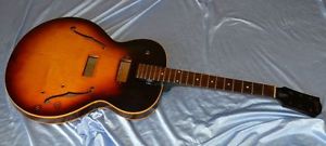 Vintage 1959 Gibson ES-125TD Body And Neck Project Guitar