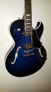 Gibson ES-137 Classic Electric Guitar Blue