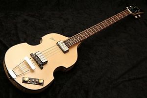 [Japan Limited] Hofner Vintage62 World History Premium Black Binding Natural