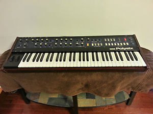 Korg Polysix P6 Vintage Analog Keyboard Synthesizer fully working NICE !