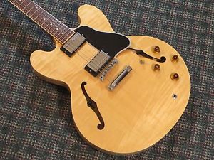 2001 Gibson USA ES-335 Semi-Hollow Guitar! Natural/Chrome/Dots! ES335! w/OHSC